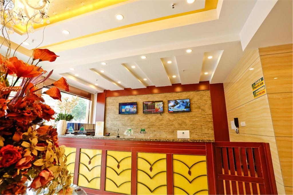 Greentree Inn Jiangsu Changzhou Liyang South Yucai Road Bus Terminal Station Express Hotel Exterior foto